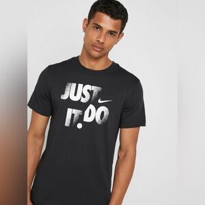 Nike Black Dri-Fit Just Do It Tee